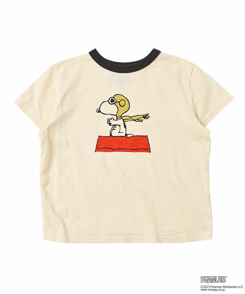 再値下げ スヌーピー ハンソデtシャツ トップス 子供服のセレクトショップ Markey S Online Store マーキーズ公式通販