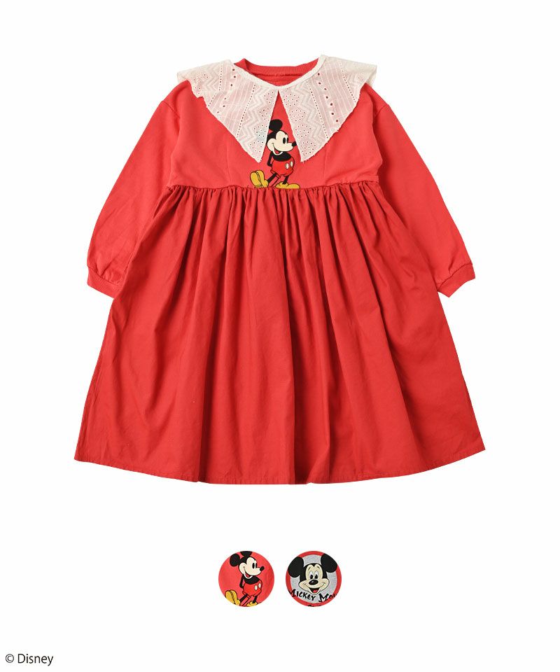 ミッキーマウス ビックエリワンピース ワンピース ジャンパースカート 子供服のセレクトショップ Markey S Online Store マーキーズ公式通販