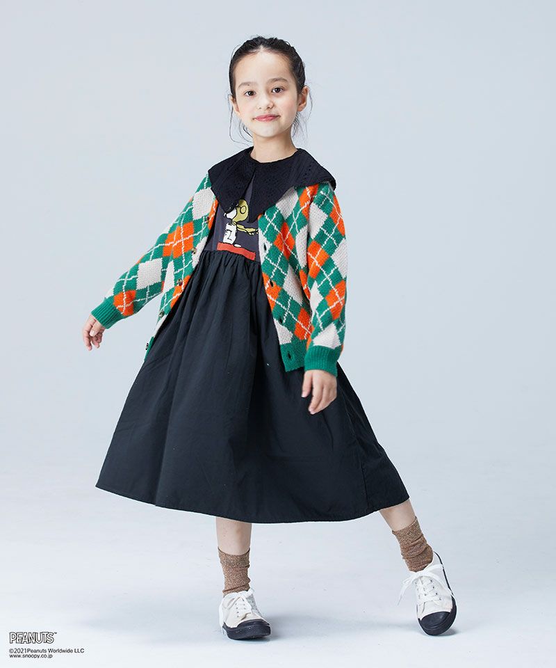 スヌーピー ビックエリワンピース ワンピース ジャンパースカート 子供服のセレクトショップ Markey S Online Store マーキーズ公式通販