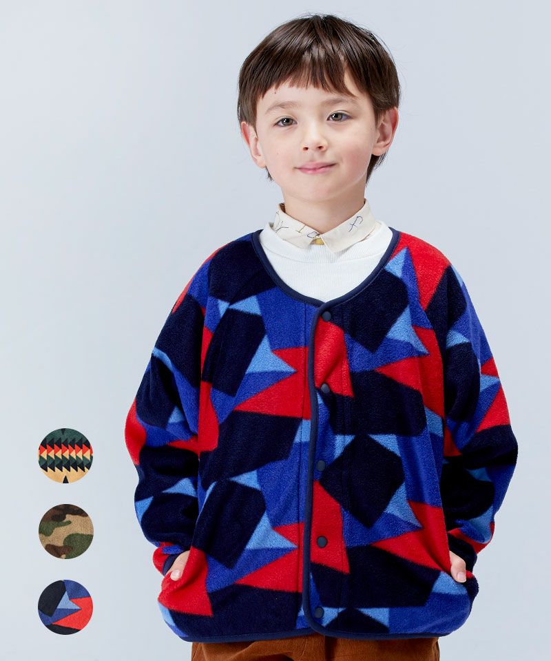 総柄プリントフリースジャケット のレビュー 子供服のセレクトショップ Markey S Online Store マーキーズ公式通販