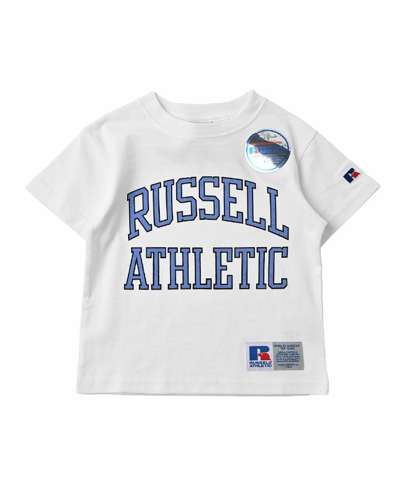 NET限定OUTLET価格】RUSSELL アーチプリントTee ｜ トップス ｜ 子供服