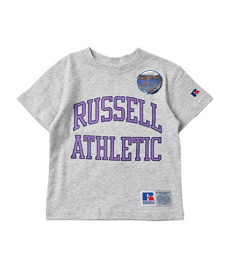 NET限定OUTLET価格】RUSSELL アーチプリントTee ｜ トップス ｜ 子供服