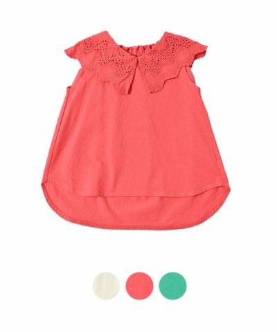 レースカラーＴシャツ ｜ トップス ｜ 子供服のセレクトショップ