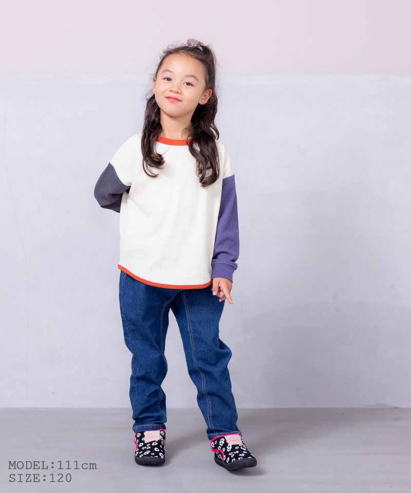 ワッフルロンティー ｜ トップス ｜ 子供服のセレクトショップ