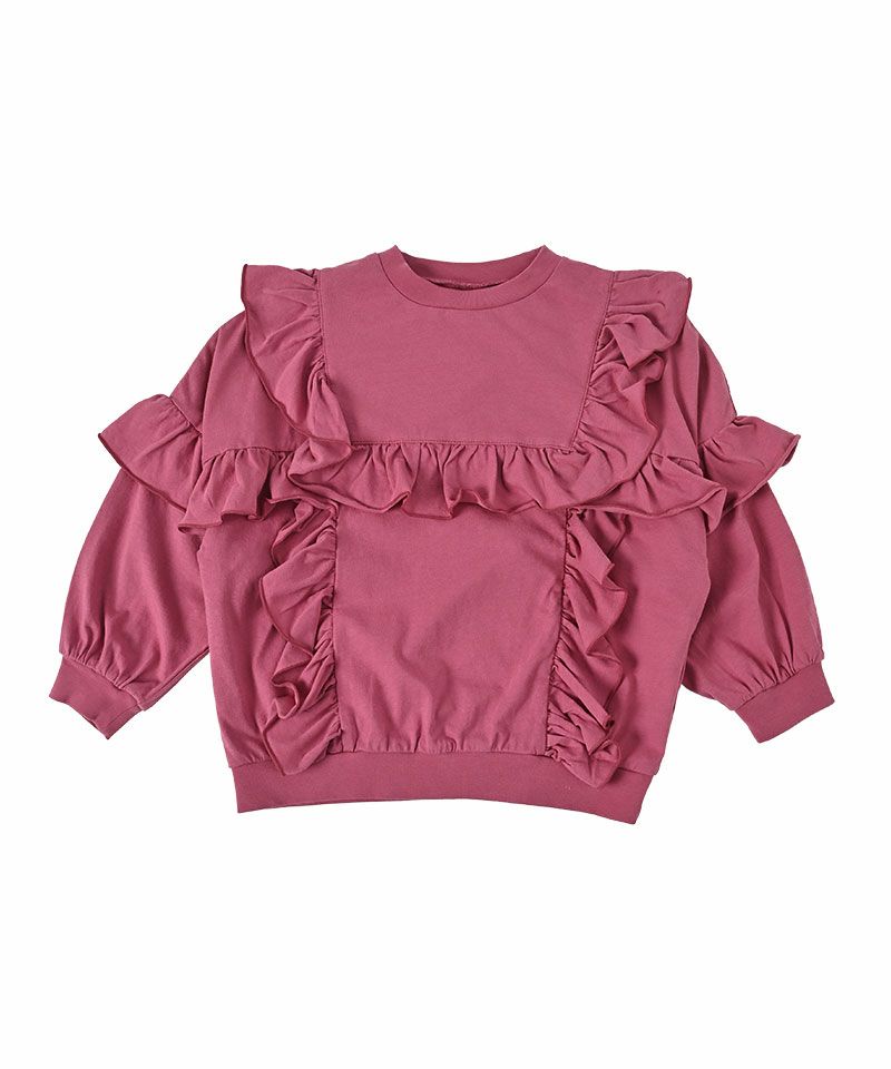 フリル長袖BIGTシャツ ｜ トップス ｜ 子供服のセレクトショップ