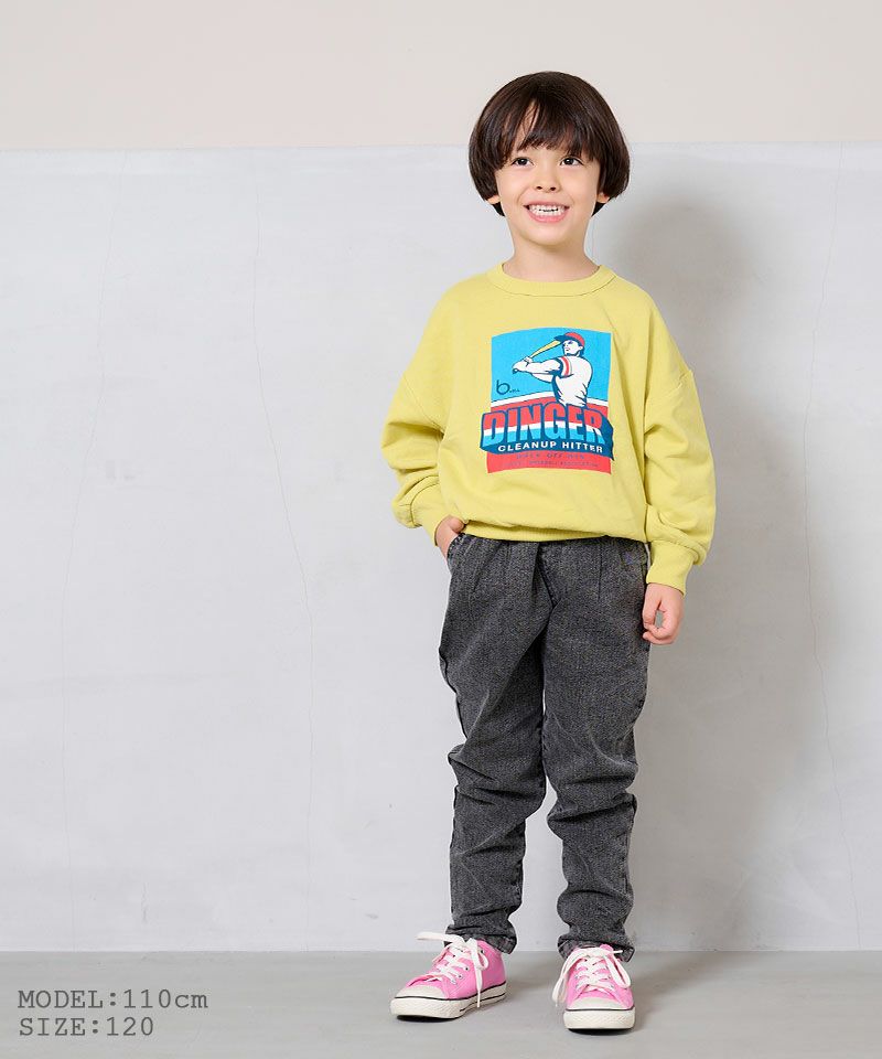 ウラケプリントトレーナー ｜ トップス ｜ 子供服のセレクトショップ