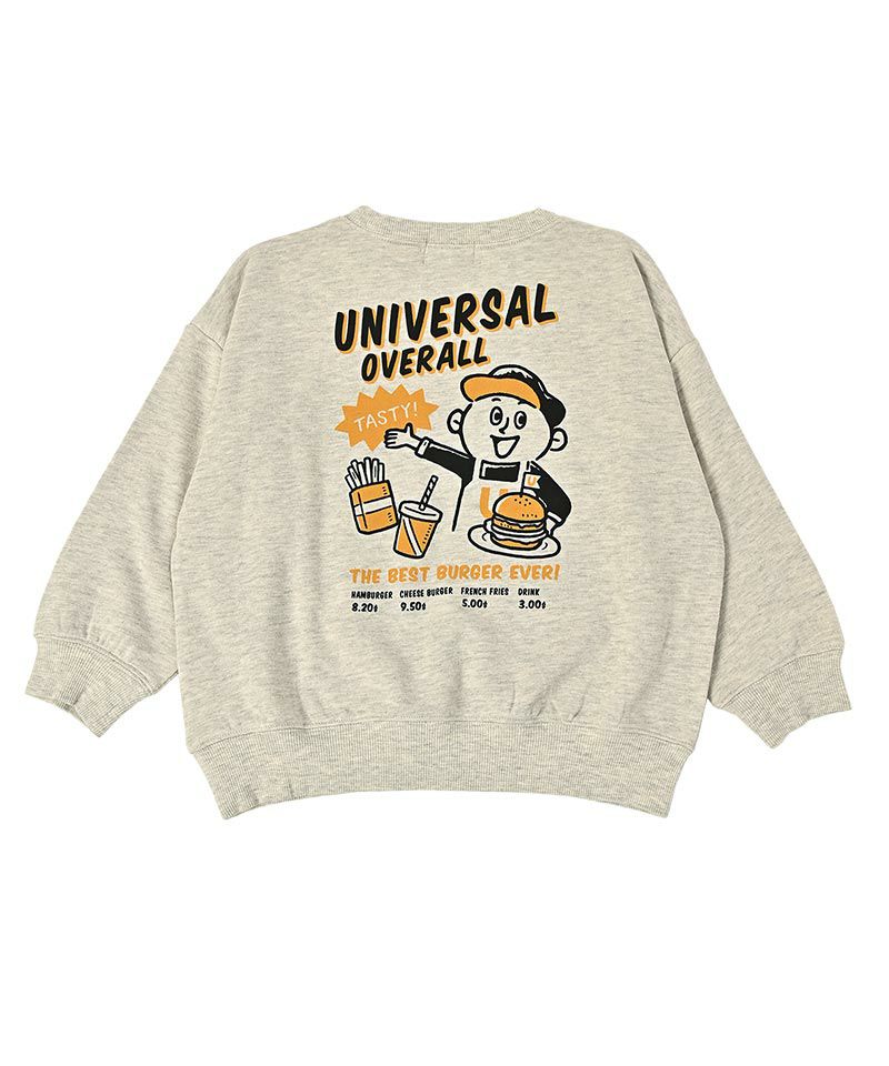 UNIVERSAL OVERALL プリントトレーナー ｜ トップス ｜ 子供服の