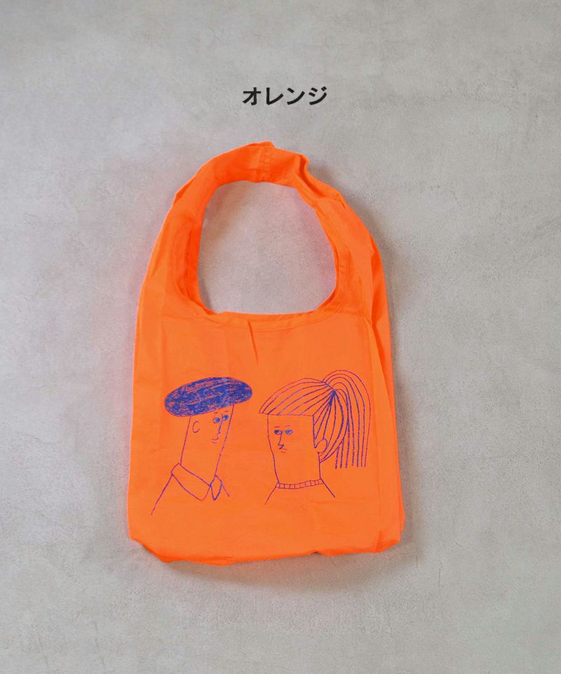 K★Y★A★Y様　オーダーエコバッグ完成品 イラストエコバッグ コンビニサイズ ｜ 小物 ｜ 子供服の