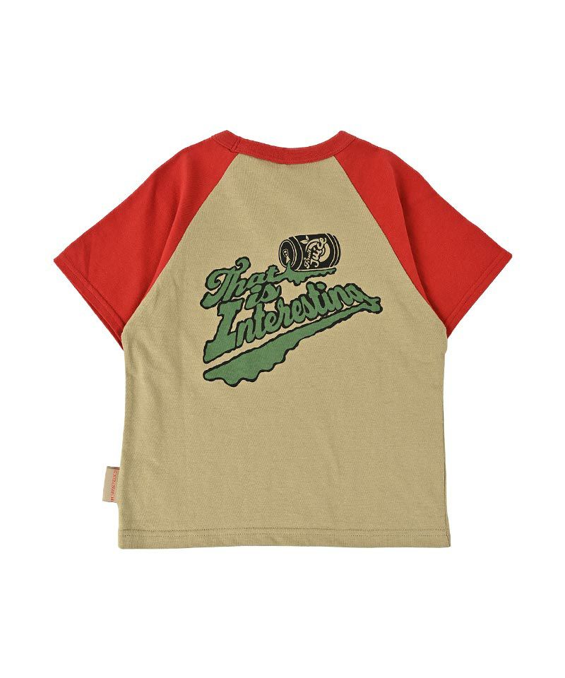 防汚加工ラグランプリントTシャツ ｜ トップス ｜ 子供服のセレクト