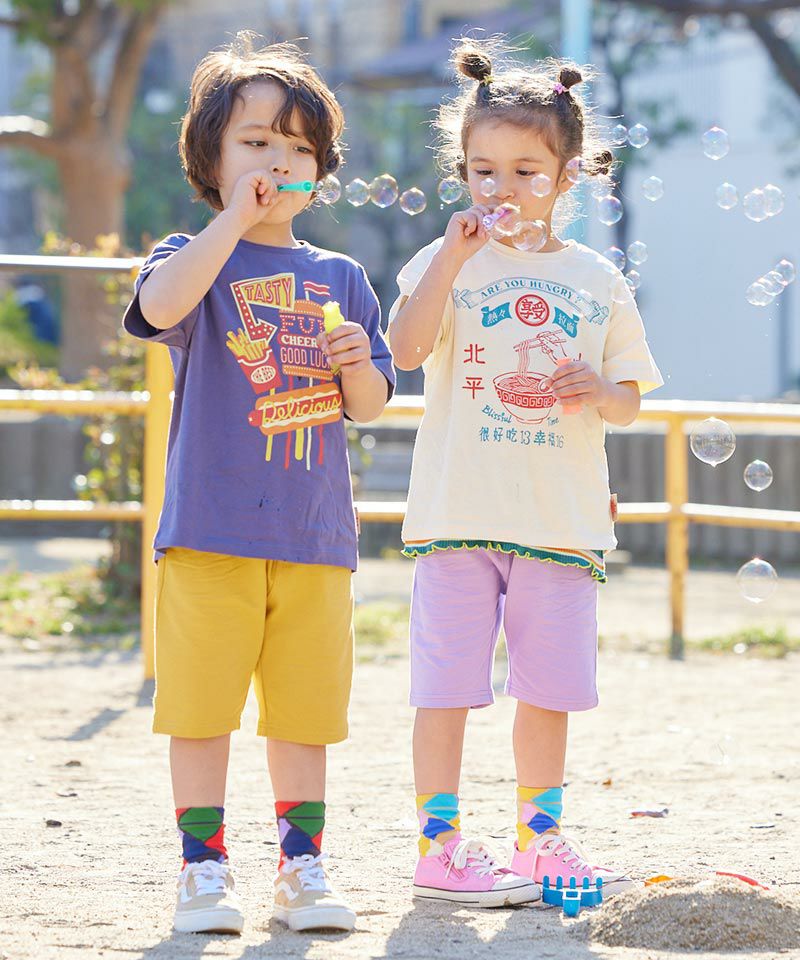 防汚加工半袖プリントTシャツ ｜ トップス ｜ 子供服のセレクト