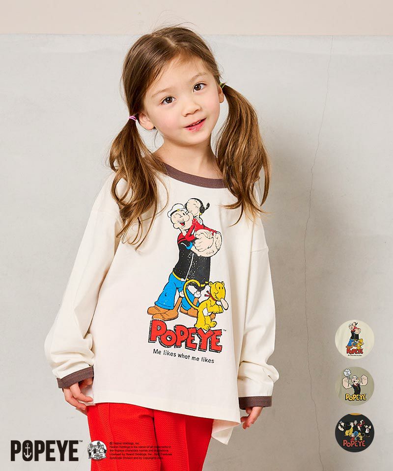 POPEYE プリントリンガーロンT ｜ トップス ｜ 子供服のセレクトショップ MARKEY'S ONLINE STORE マーキーズ公式通販