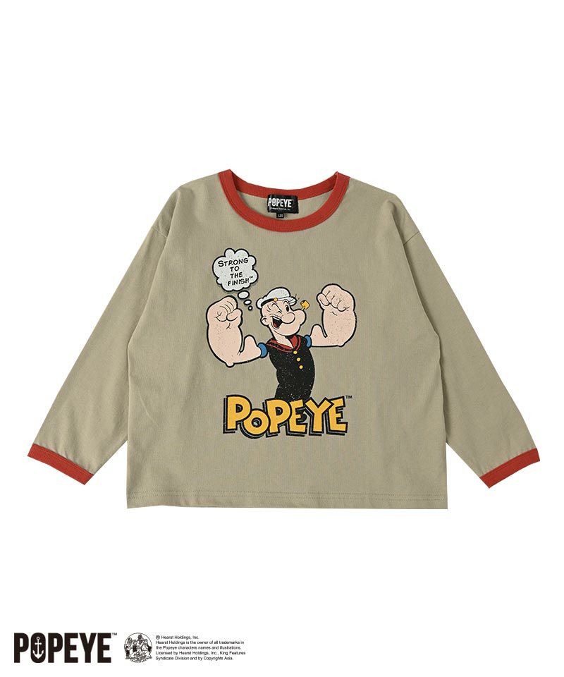 POPEYE プリントリンガーロンT ｜ トップス ｜ 子供服のセレクト