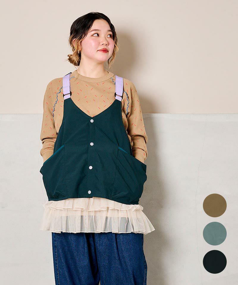 キャンプビックポケットベスト(160cm) ｜ アウター・羽織り ｜ 子供服