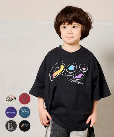 COTTON from U.S.A ヘンリーネック半袖Tシャツ ｜ トップス ｜ 子供服