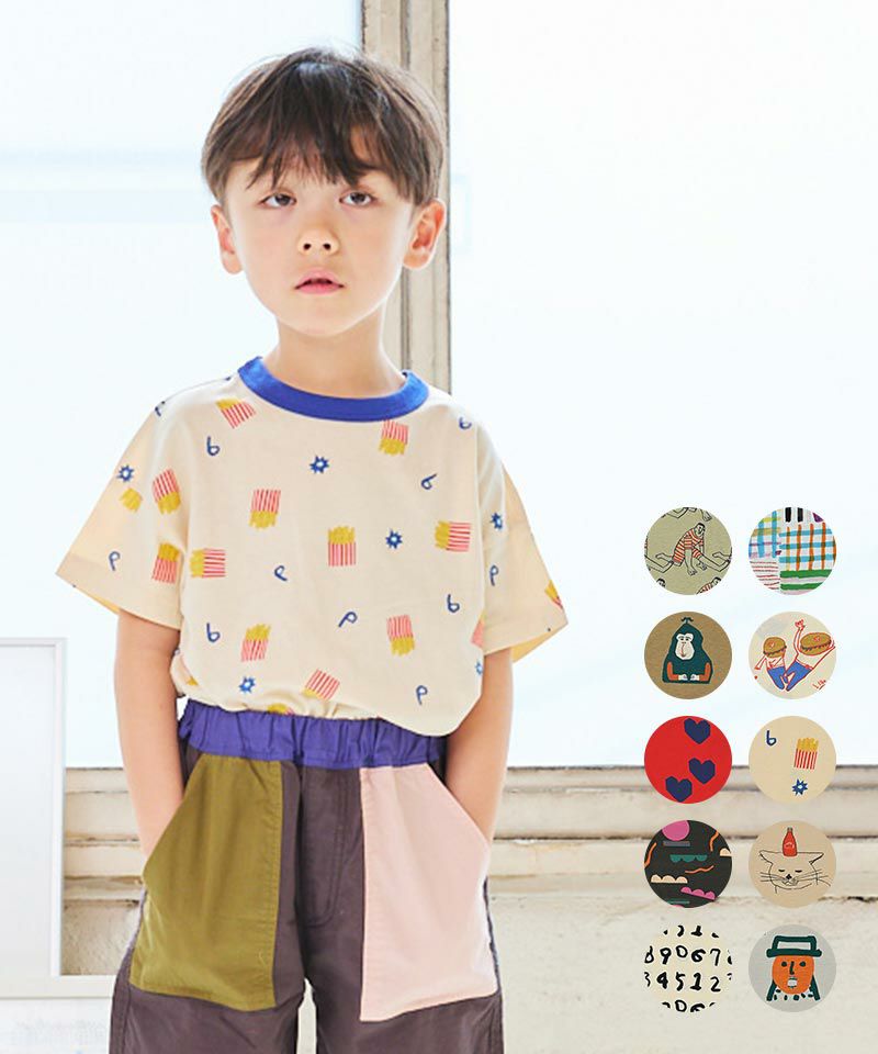 ソウガラワイドTシャツ ｜ トップス ｜ 子供服のセレクトショップ