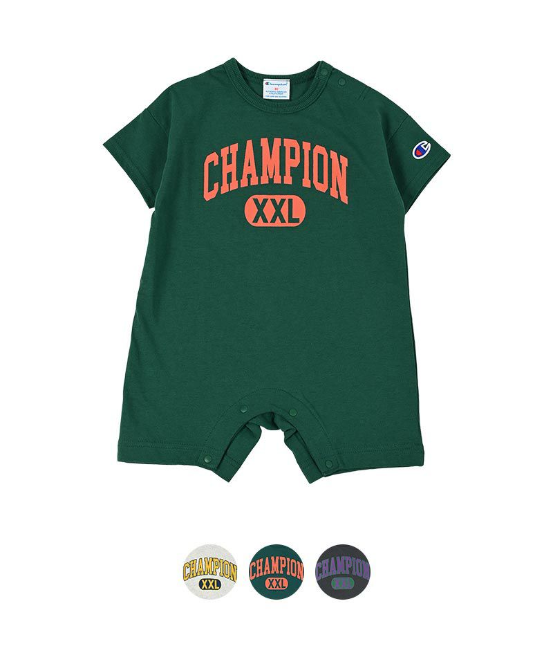 別注Champion ロゴロンパース ｜ ベビーウェア・雑貨 ｜ 子供服のセレクトショップ MARKEY'S ONLINE STORE  マーキーズ公式通販