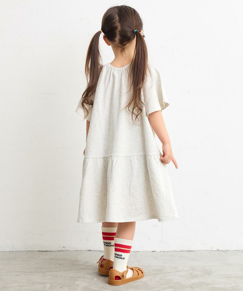 NET限定OUTLET価格】ハンソデキリカエフリルワンピース
