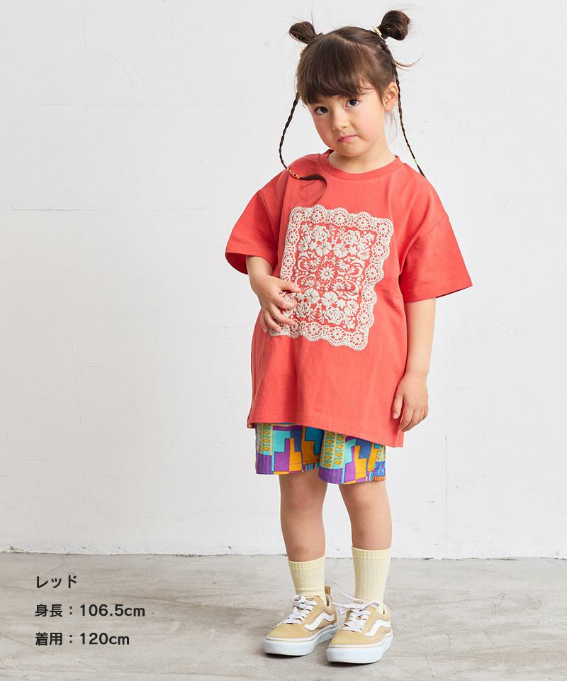 レースプリントTシャツ ｜ トップス ｜ 子供服のセレクトショップ 