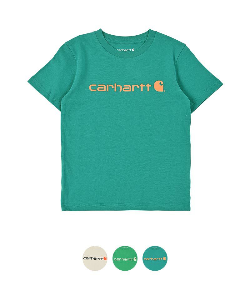 Carhartt】Short-Sleeve Logo T-Shirts ｜ トップス ｜ 子供服の