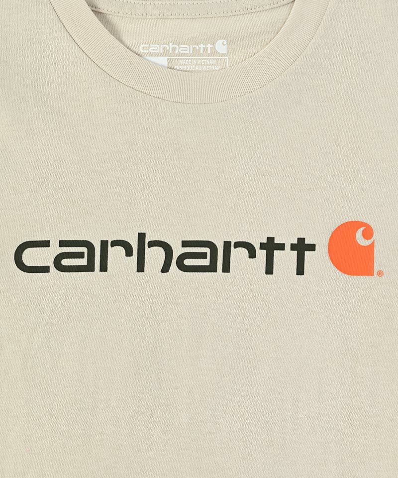 Tシャツ・カットソー Carhartt FW24 SHIRT WITH LOGO (I033691_2AB.XX) ショートスリーブプディンTシャツ