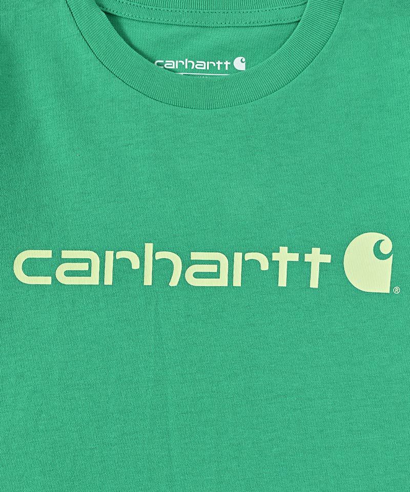 Tシャツ・カットソー Carhartt FW24 SHIRT WITH LOGO (I033691_2AB.XX) S/S UNIVERSITY T-SHIRT - Arcade / White