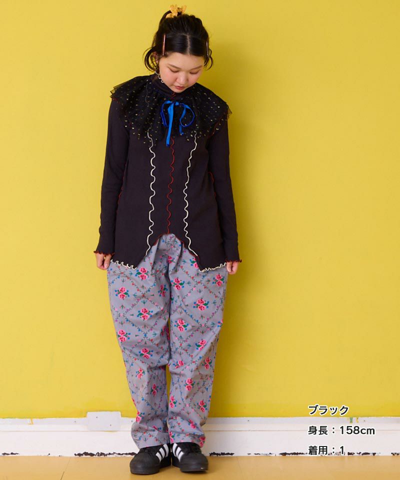 ラメチュールフリルカラー(160cm) | 小物 | 子供服の ラメチュールフリルカラー(160cm) | 小物 | 子供服の