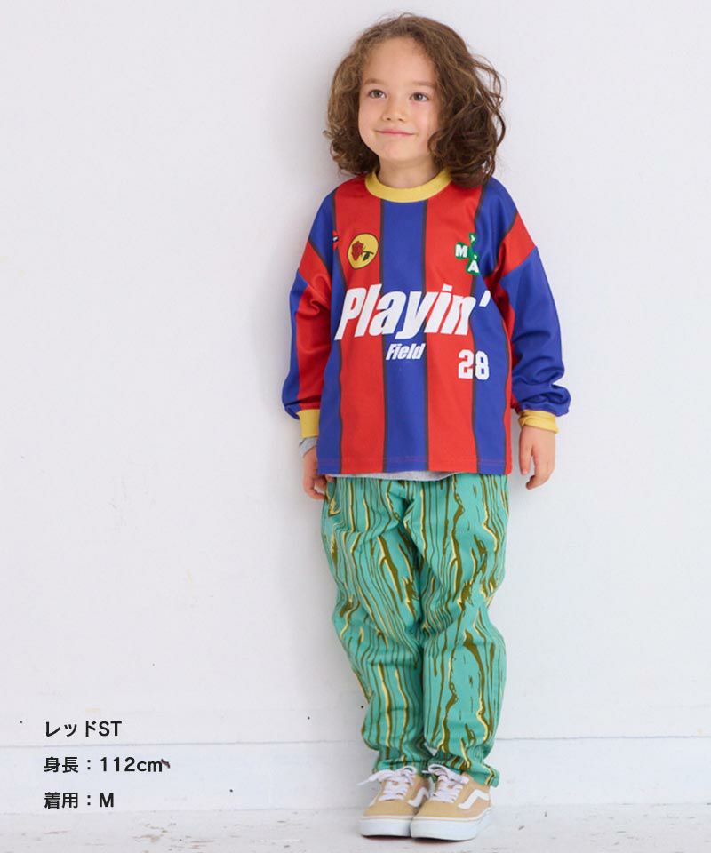 L/Sサッカーゲームシャツ ｜ トップス ｜ 子供服のセレクト