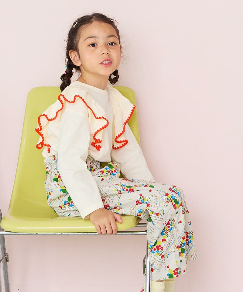 フリルシシュウロンティー ｜ トップス ｜ 子供服のセレクト
