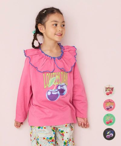 フリルシシュウロンティー ｜ トップス ｜ 子供服のセレクト