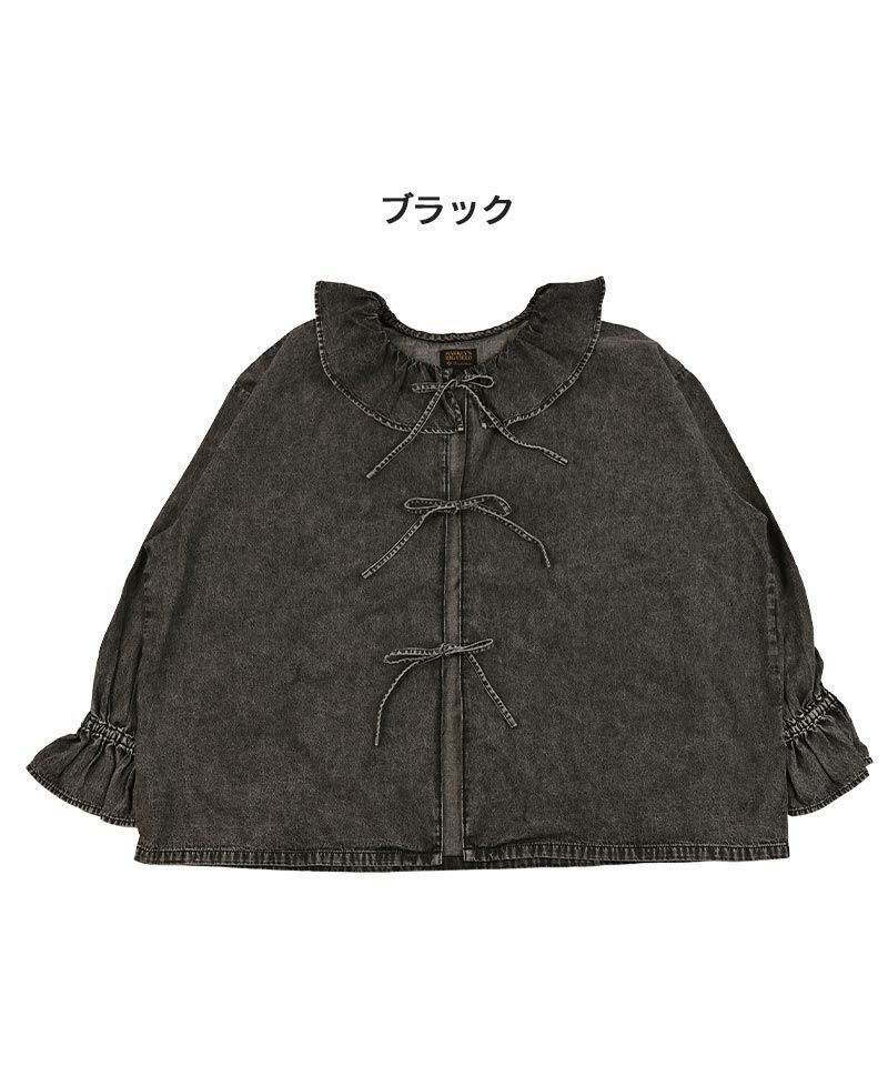 キャンディスリーブフリルブラウス(160cmのみ) ｜ トップス ｜ 子供服のセレクトショップ MARKEY'S ONLINE STORE  マーキーズ公式通販