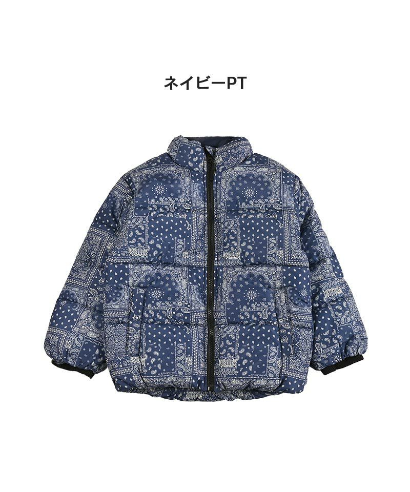 総柄スタンドカラーブルゾン ｜ アウター・羽織り ｜ 子供服のセレクト 