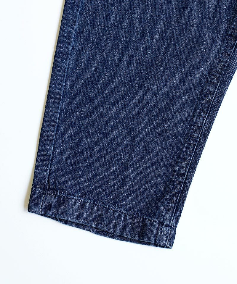 【COEL】ハイウエスト　フリル　デニムパンツ　ブラック ウエストフリルマムデニムパンツ｜WEGO（ウィゴー） – WEGO