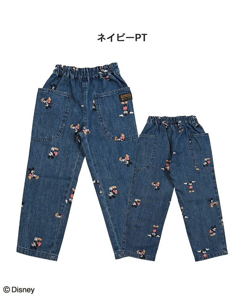 ミッキーマウスビッグポケットデニムパンツ ｜ ボトムス ｜ 子供服の 