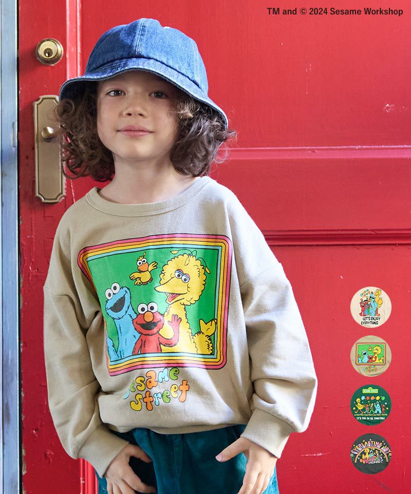 Sesame Street プリントトレーナー ｜ トップス ｜ 子供服のセレクトショップ MARKEY'S ONLINE STORE  マーキーズ公式通販