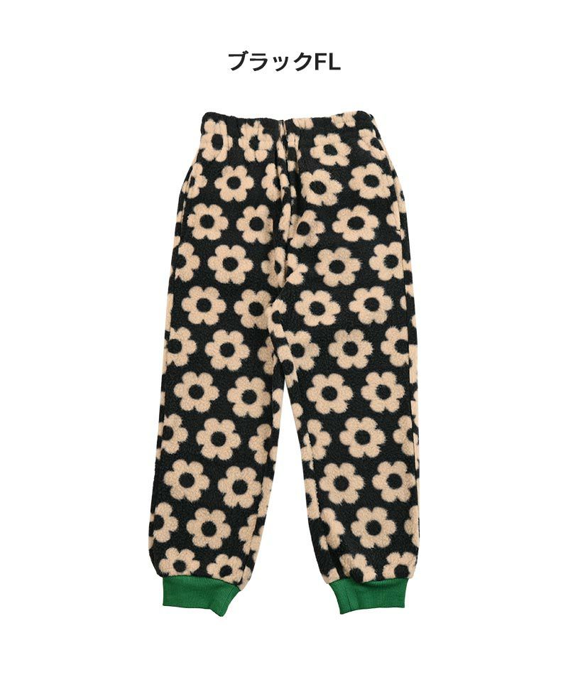 【blanks】ドット柄フリースパンツ　M OUTLET】総柄フリースパンツ ｜ ボトムス ｜ 子供服のセレクトショップ