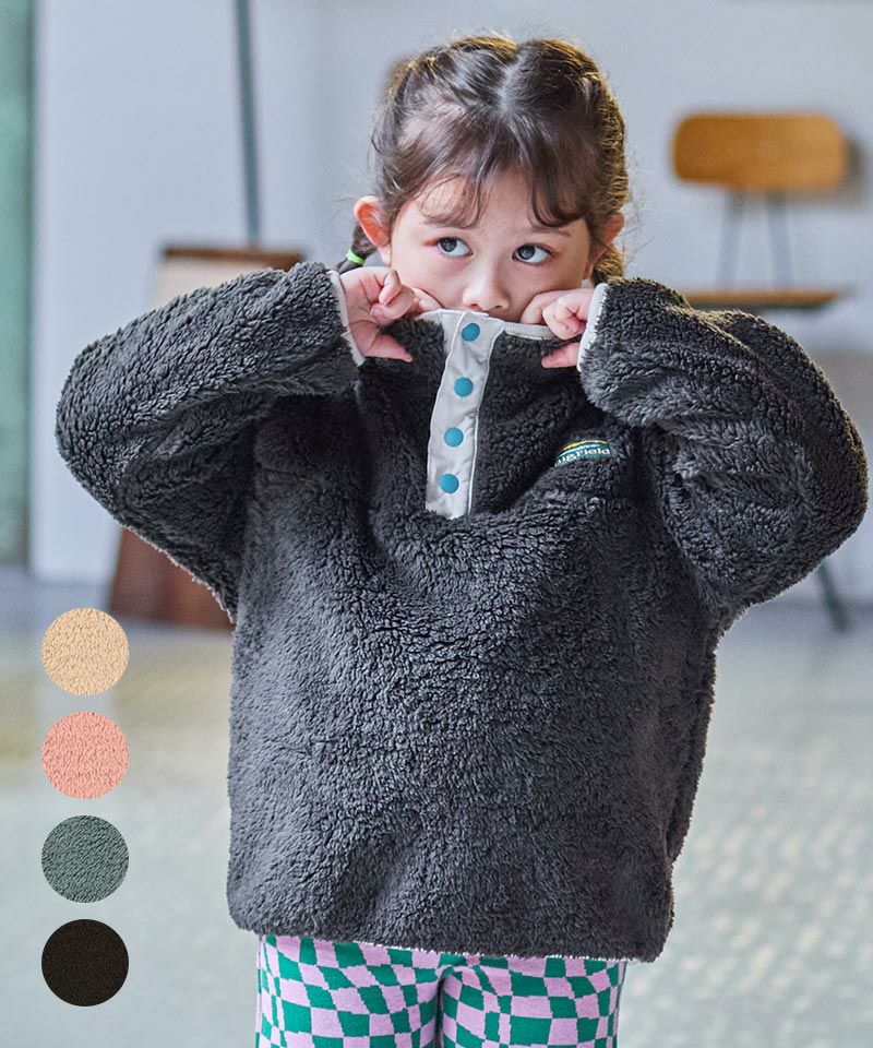 ボアフリーススナップジャケット ｜ アウター・羽織り ｜ 子供服の  