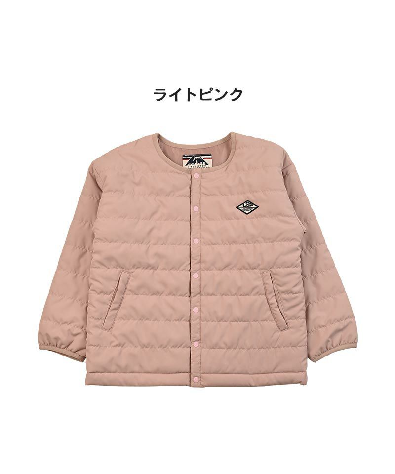 ノーカラーキルトジャケット ｜ アウター・羽織り ｜ 子供服のセレクト 