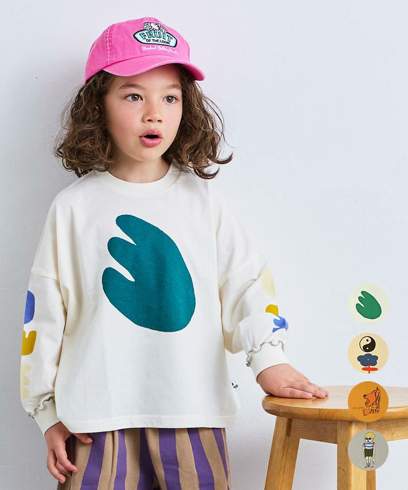 ソデリブビッグロンT ｜ トップス ｜ 子供服のセレクトショップ