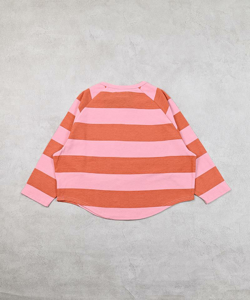トリニティボーダーラグランカットソー 太ボーダーラグランロンティー ｜ トップス ｜ 子供服のセレクト