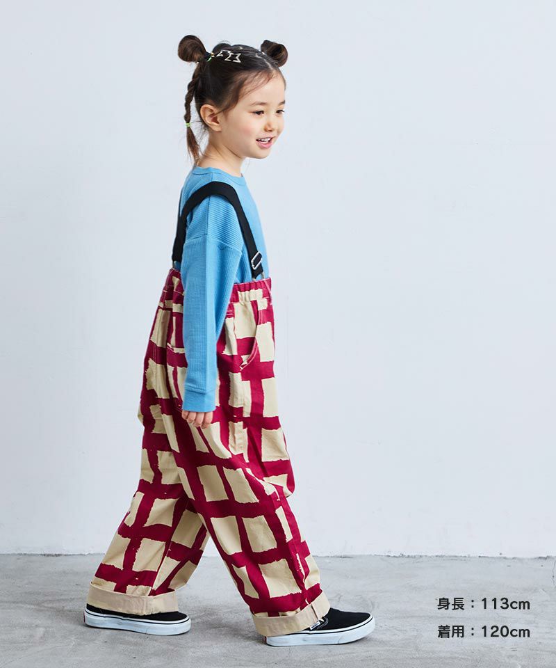 ツイルソウガラエヴォルブサロペット ｜ ボトムス ｜ 子供服のセレクト 