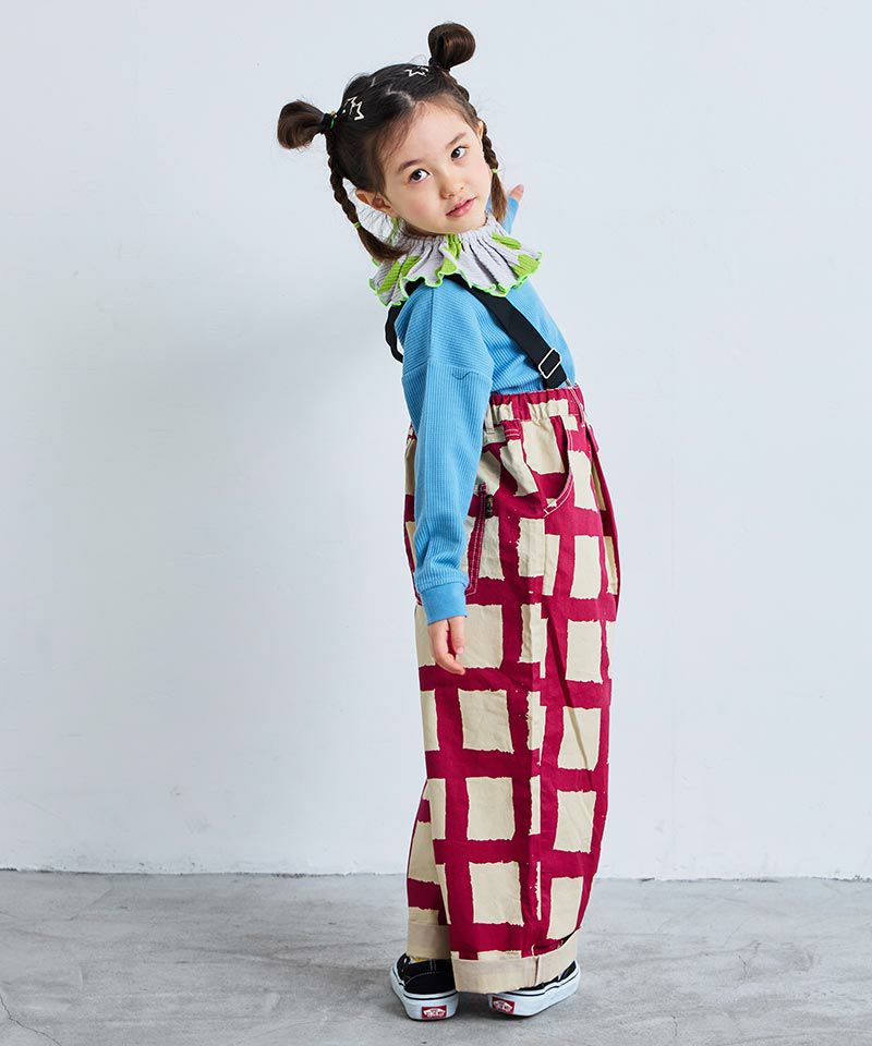 CLEARANCE SALE価格】ツイルソウガラエヴォルブサロペット