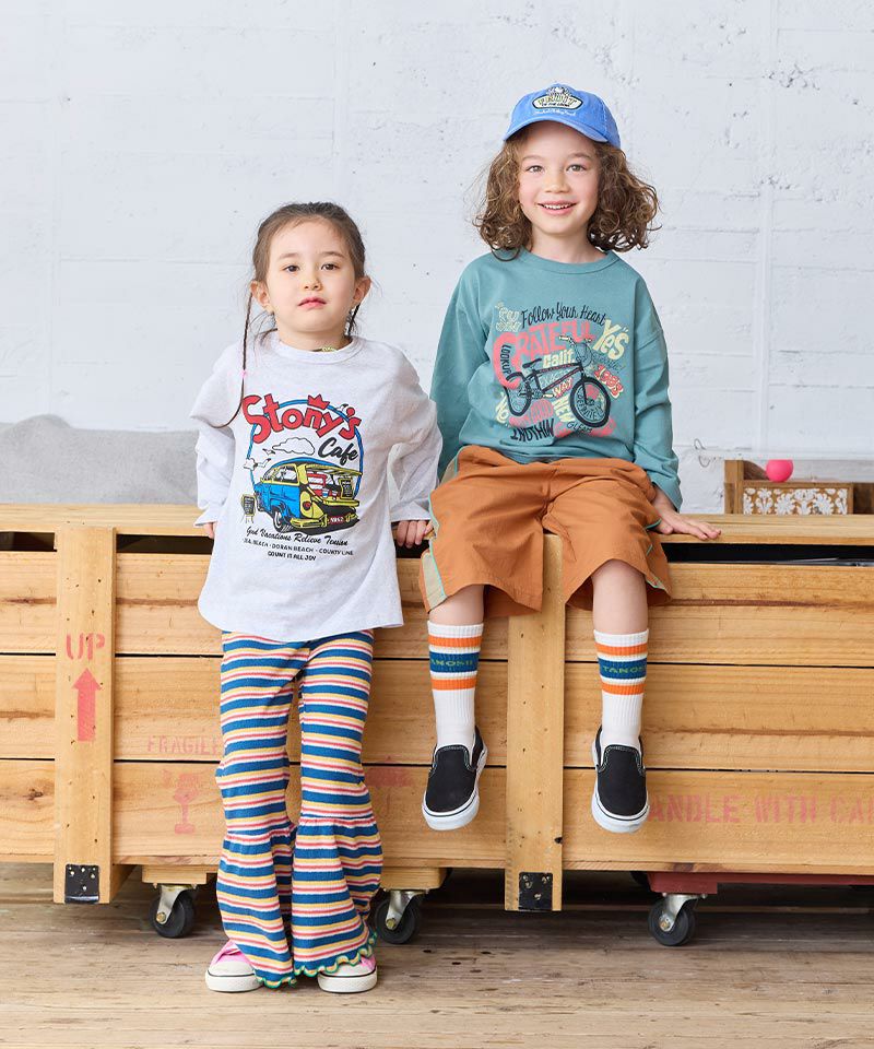L/SプリントロンT ｜ トップス ｜ 子供服のセレクトショップ
