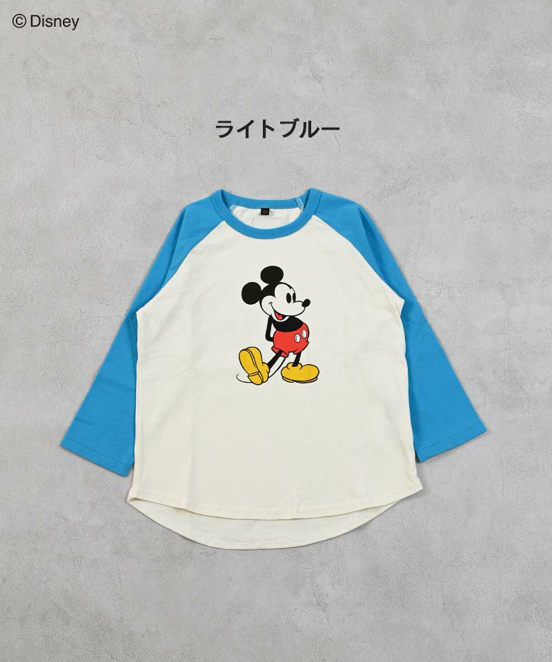 ミッキーマウス/ラグランロンT ｜ トップス ｜ 子供服のセレクト 