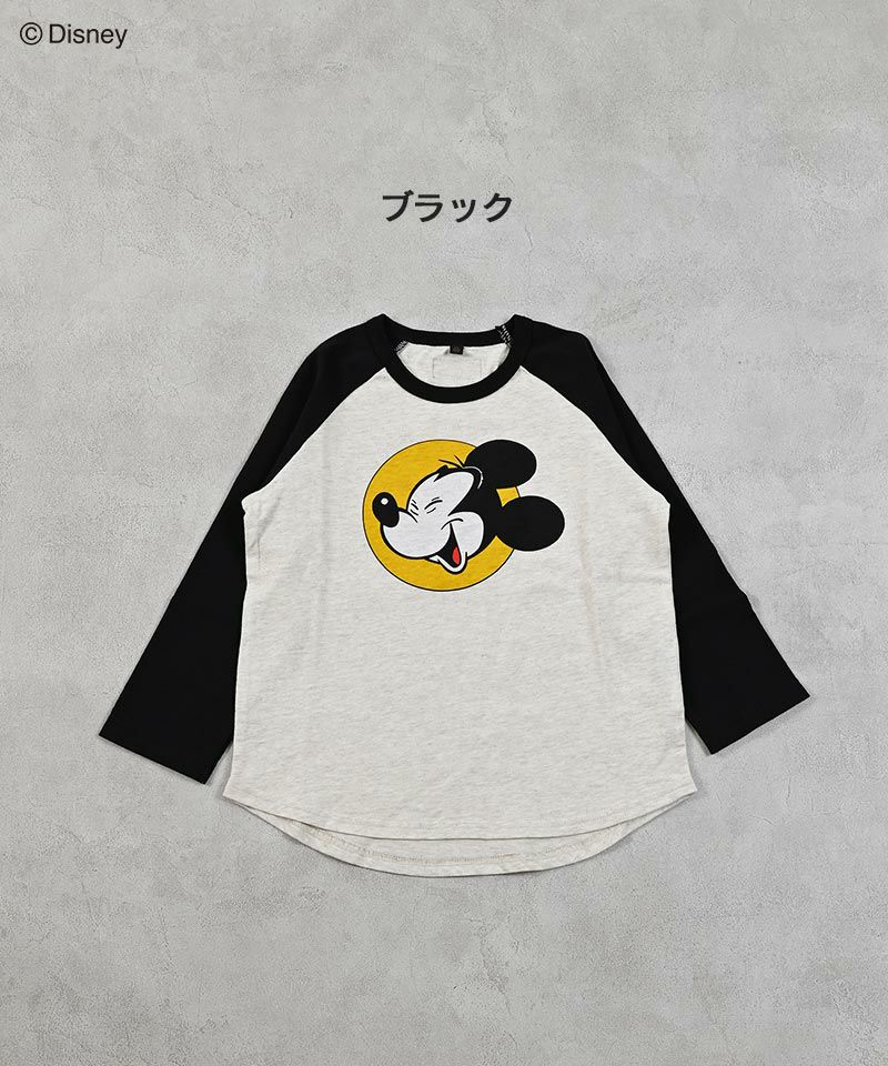 ミッキーマウス/ラグランロンT ｜ トップス ｜ 子供服のセレクト 
