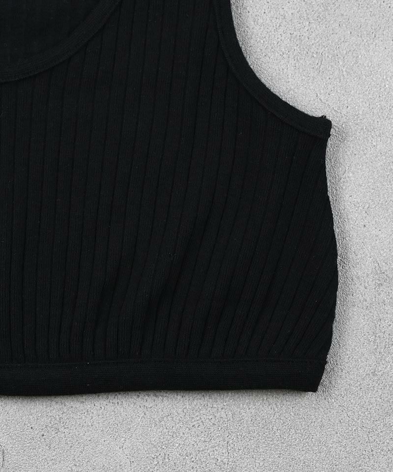 リブショートタンクトップ ｜ トップス ｜ 子供服のセレクト