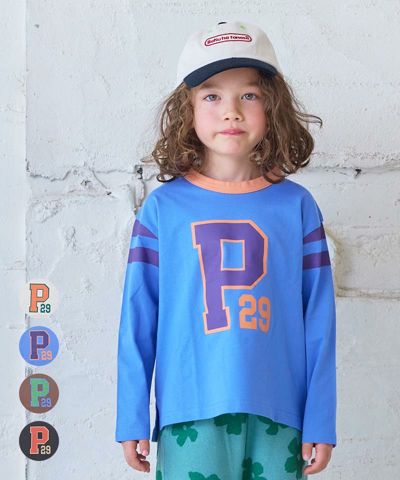 COTTON from U.S.Aラインロンティー ｜ トップス ｜ 子供服の