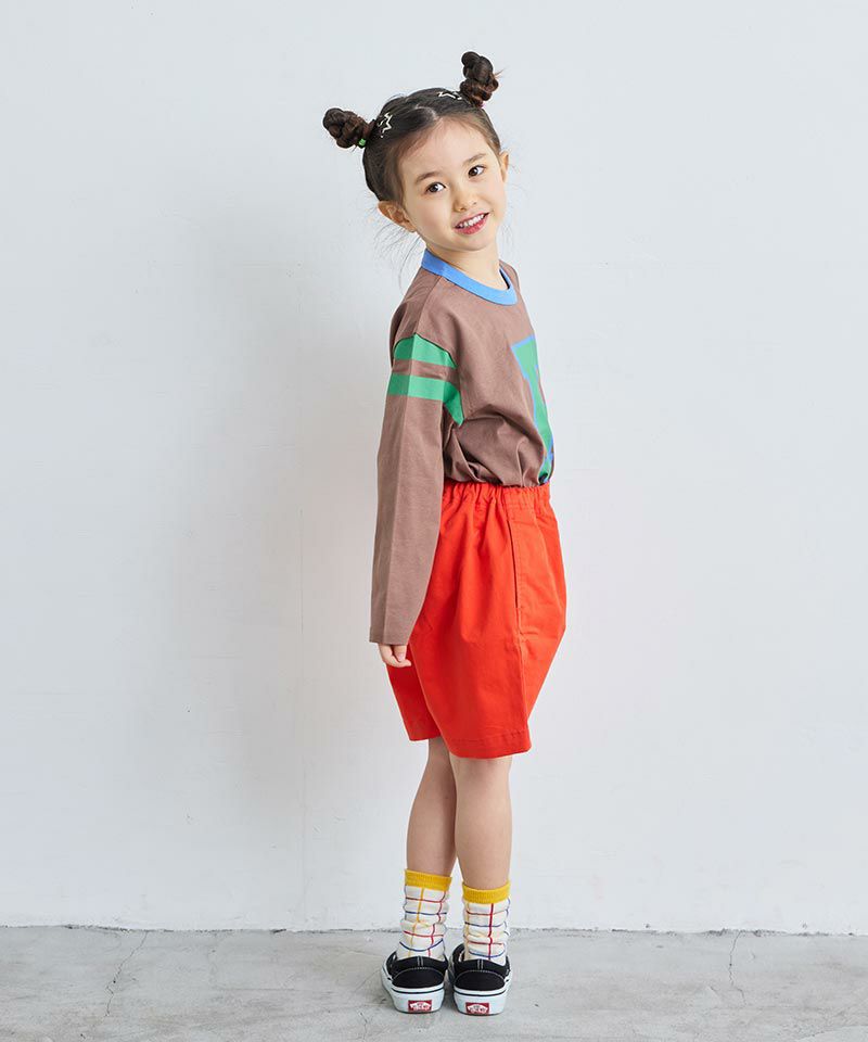 マーキーズ　キッズ　女の子　全部入り COTTON from U.S.Aラインロンティー ｜ トップス ｜ 子供服の