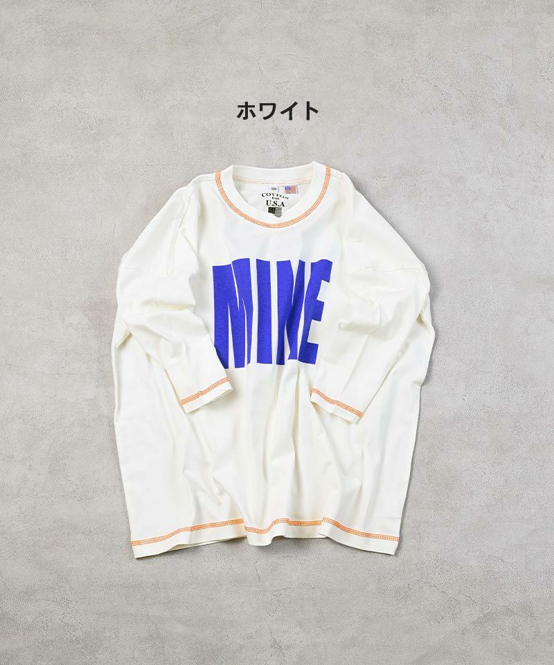 ET★USA製1982キッズSizeロンＴ チャンピオン キッズ 綿100% 長袖 Tシャツ 丸首 130 140 150 160