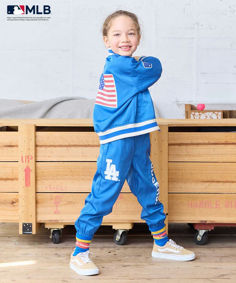 ロサンゼルス・ドジャースナイロンパンツフリーサイズ 週末大セール！！ドジャース ナイロンパンツ ズボン 新品