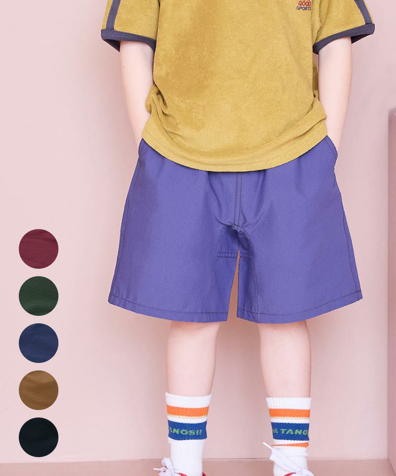 FRANKY 黒と白のドットショートパンツ キッズ80cm （ショートパンツ 